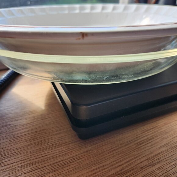 Manoir Collection Strawberry Pie Recipe Pie 10" Plate Stoneware made in Korea. - Picture 9 of 9